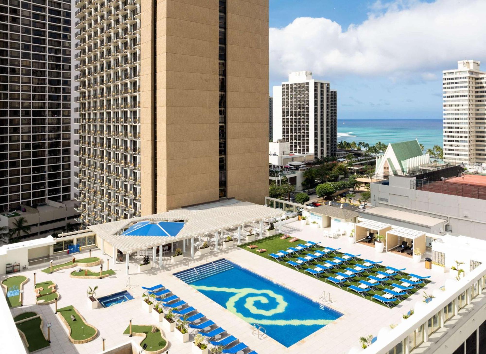Hilton Waikiki Beach Hotel Honolulu Zewnętrze zdjęcie