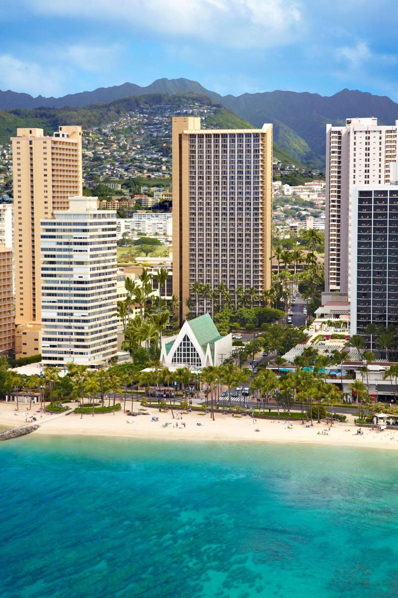 Hilton Waikiki Beach Hotel Honolulu Zewnętrze zdjęcie