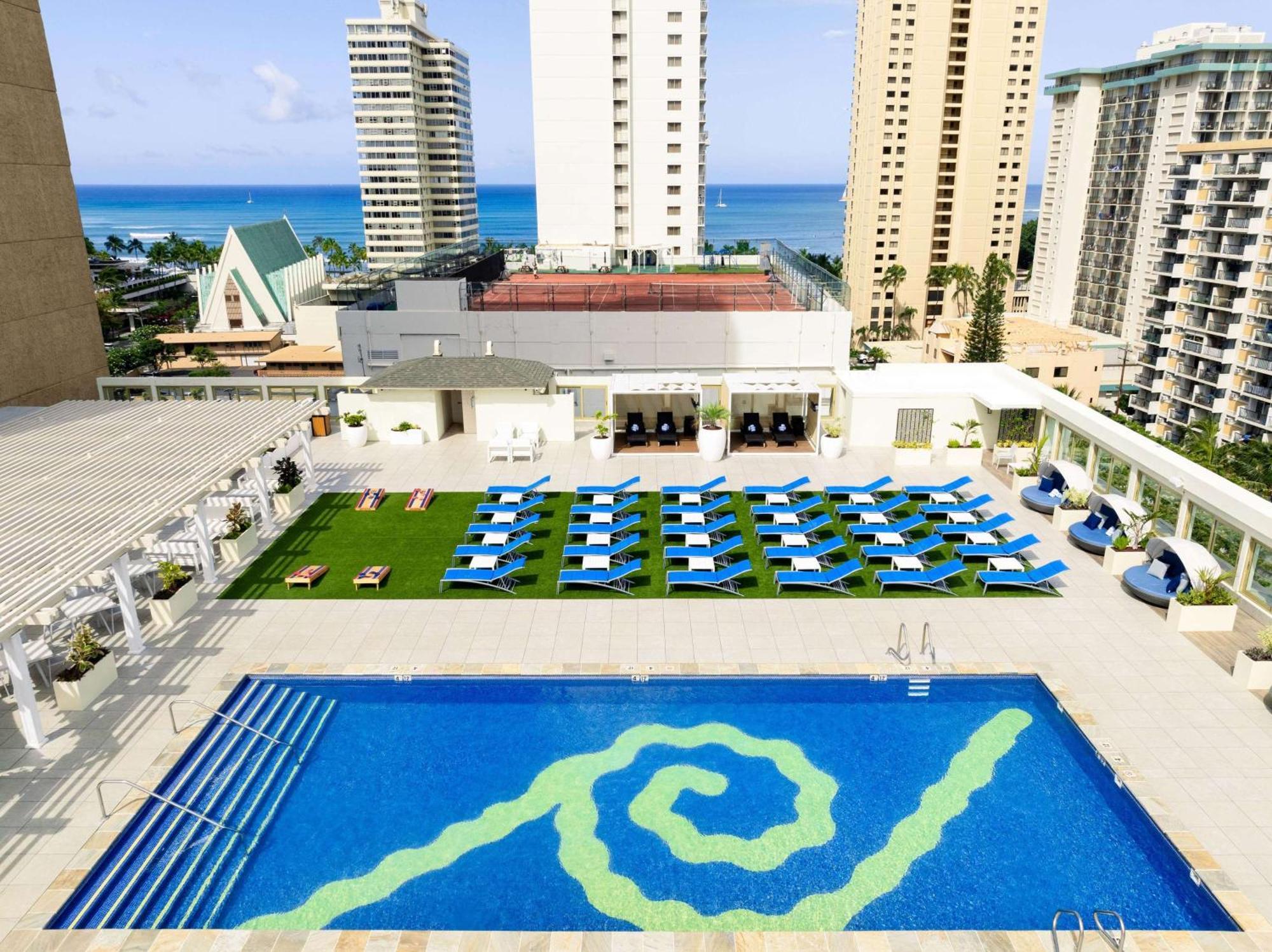 Hilton Waikiki Beach Hotel Honolulu Zewnętrze zdjęcie
