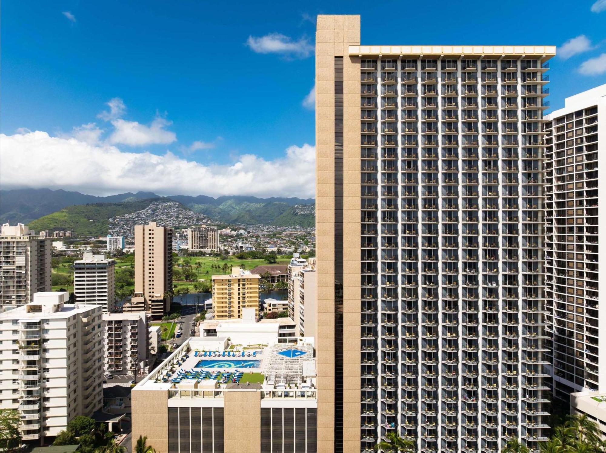 Hilton Waikiki Beach Hotel Honolulu Zewnętrze zdjęcie