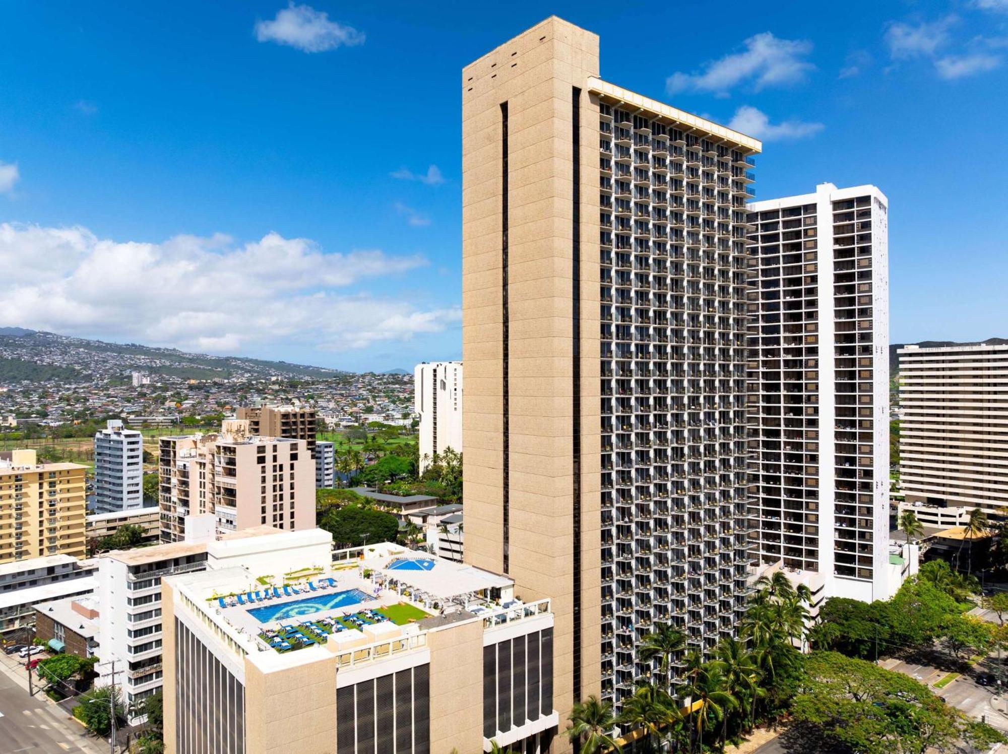 Hilton Waikiki Beach Hotel Honolulu Zewnętrze zdjęcie